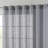 Aleksander Faux Linen Semi Sheer Grommet Curtain Pair-1492883098-1492883107