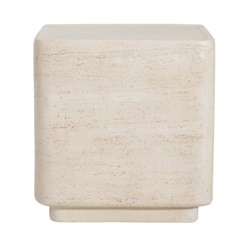 Daphne Outdoor Patio Mgo Side Table, Set Of 1
