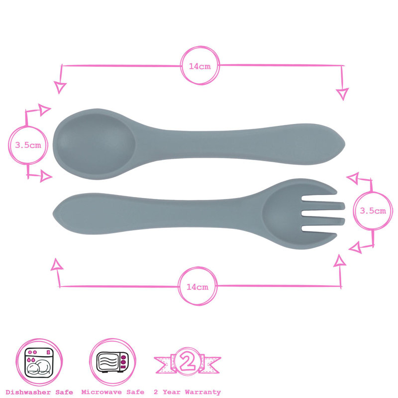 Piece Dinnerware Set, Grey