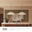 Luminaire suspendu noir mat 27 po Atmore-2142659869-2142659938