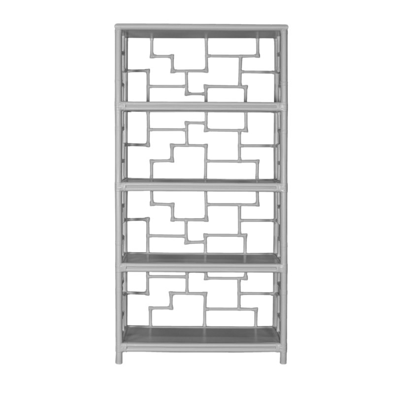 Bibliothèque Tibet H 72 "x l 36", Gris clair