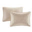 3 couvre-lits réversibles kaki grand, attrait gracieux-126012464-126012465