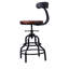 Frumie Swivel Adjustable Height Counter Stool with Metal Frame-85058678-116931776