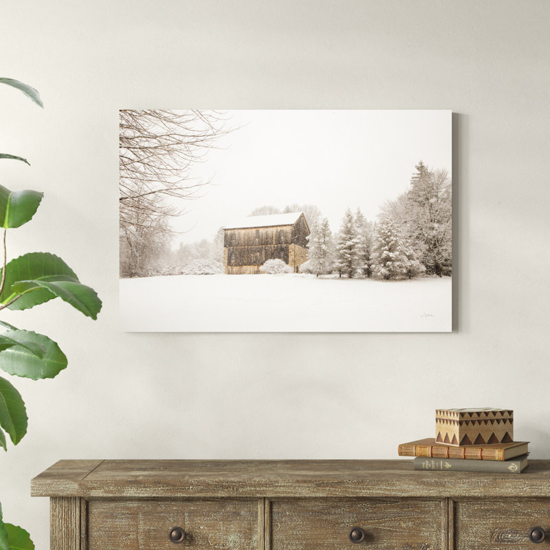 " First Snow Crop " by Aledanda, 24" H x 36" W x 1.25" D