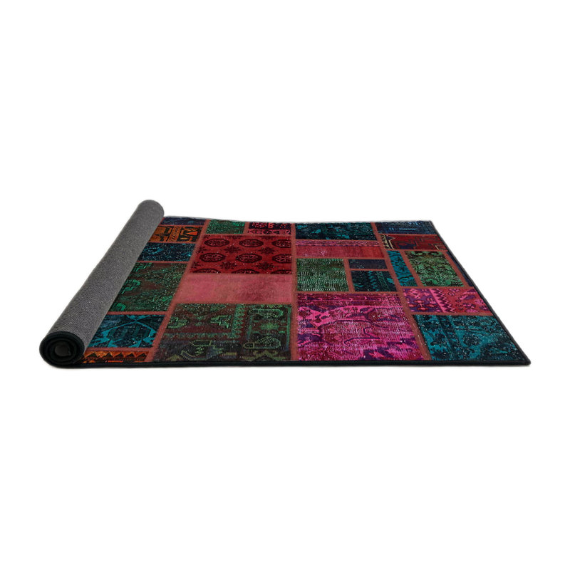 Abstract Indoor Rug, Round 5'