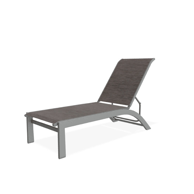 Chaise longue Kendall Sling, James, Graphite