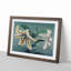 Two Lilies by Kazumasa Ogawa - Picture Frame Painting Print-55606107-55606108