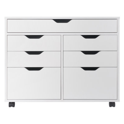 Almaree 7-Drawer Mobile Lateral Filing Cabinet by Ebern Designs