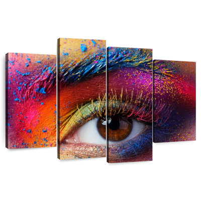 Shuttleworth Rainbow Eye Makeup