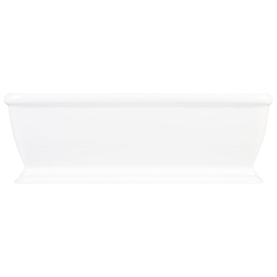 Serafini 69" x 30" Freestanding Soaking Bathtub