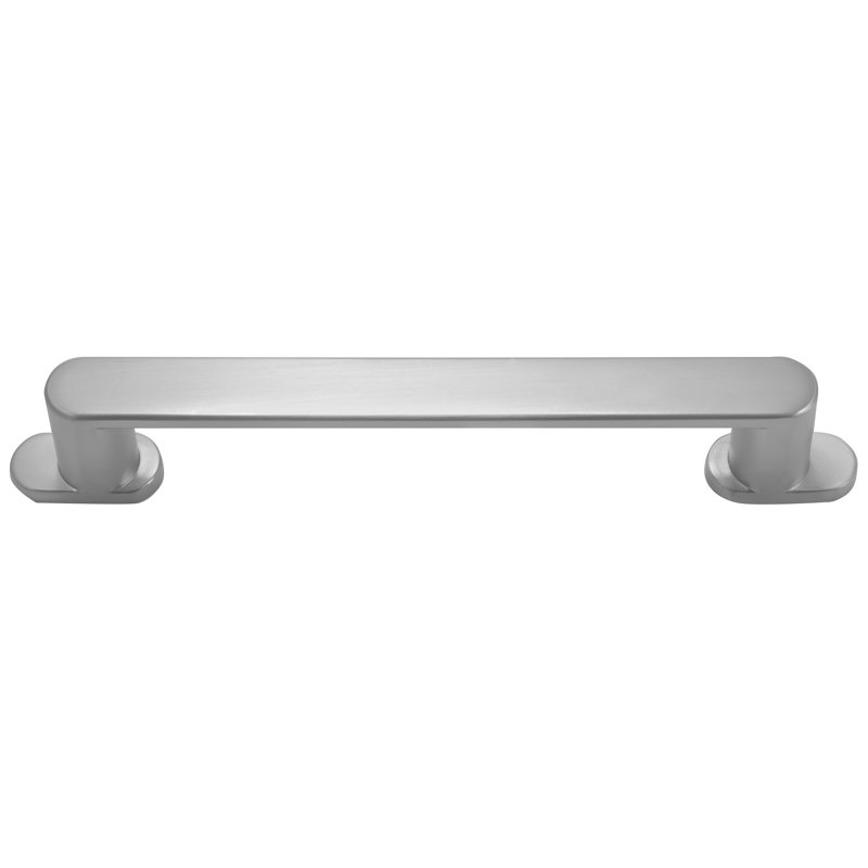 Poignée barre / poignée 5 3/64 po Aspen, Nickel satiné, 7 9/16"