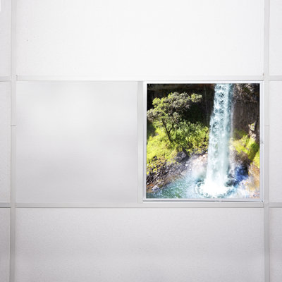 Waterfall Square Fixture Component Ceiling Light