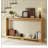 70.1"corrugated texture storage table for entranceways, narrow wooden console sofa table, can be placed behind the sofa, suitable for entranceways, corridors, and front door.Natura.70.1"L*8.7"W*35.5"H-912090551