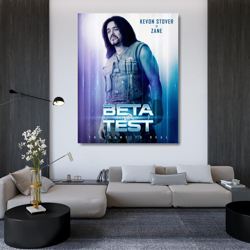 Beta Test, 47" H x 36" W