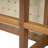 Acacia Wood Bedroom Bench With Woven Pu Leather Seat, 54.5 X 16.5 X 17.5 Inches, Teak
