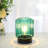 Dagbjartur 8'' Green Battery Operated Table Lamp with 6H Timer