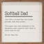 Softball Dad - blanc-1960173640
