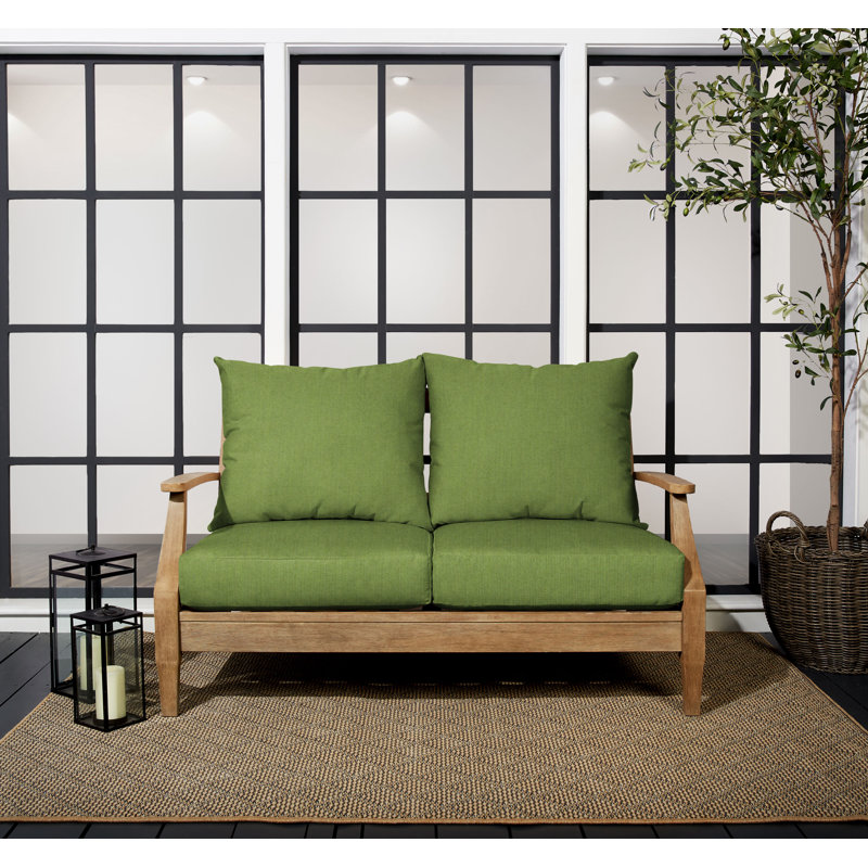 Coussin de siège / dossier d'extérieur Sunbrella, L 27 po x P 30 po, Sunbrella® vert