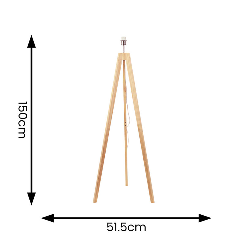 Byersville 150cm Tripod Floor Lamp