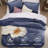 Bedsure Microfiber Duvet Cover King Size - Prewashed Cotton-Like Extra Soft Bedding Set (Set of 3)-907706779-907706782