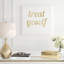 Golden Quote IX 1 Piece Wrapped Canvas Wall Art-652151281