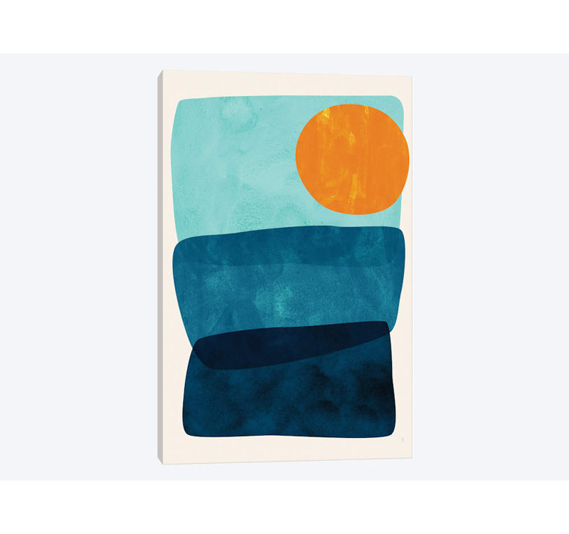 «Kahuna» par Tracie Andrews, impression sur toile tendue, H 60 po x l 40po x P 1,5 po, Pas de tapis, Toile tendue