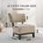 2-Pieces Subtle Abstract Textured Fabric Accent Chair-123044705