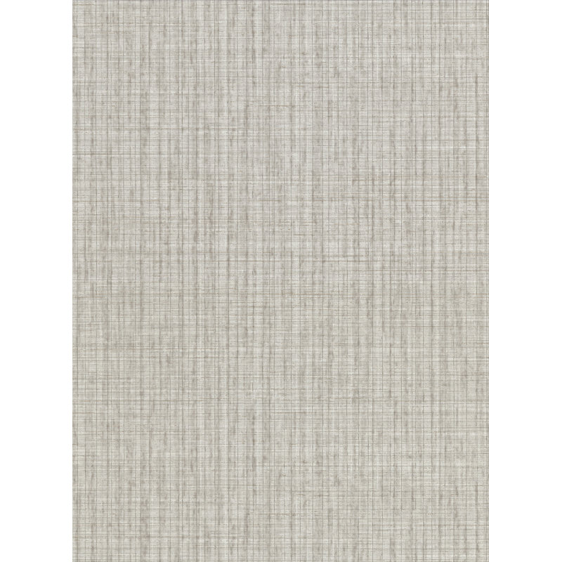Rouleau de papier peint L 27 po x l 27 po Bay, Texturé, Gris