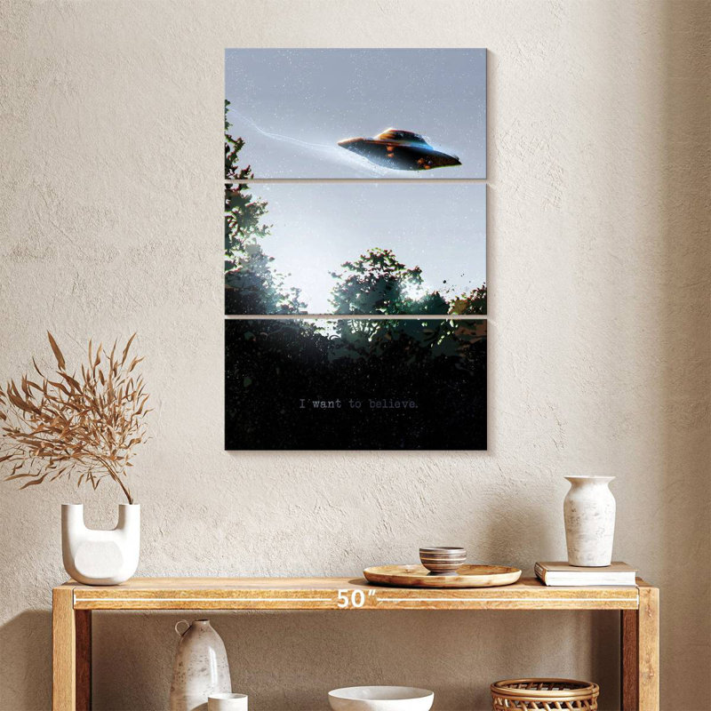Kelan I Want To Believe It, H 38 po x l 24 po