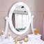 Ensemble coiffeuse avec tabouret et Miroir Ullman