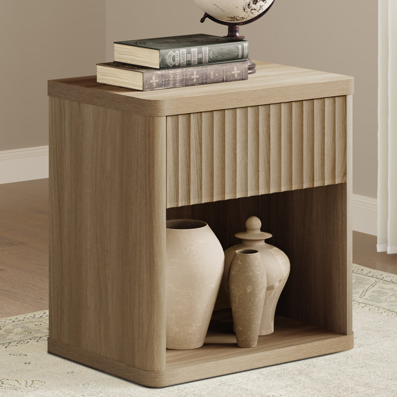 Cesiro 1 - Drawer Nightstand (Set of 2)