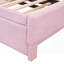 Lit de jour simple en L rembourré en forme de L avec lit gigogne escamotable - Aucun sommier nécessaire, robuste et amp; Polyvalent