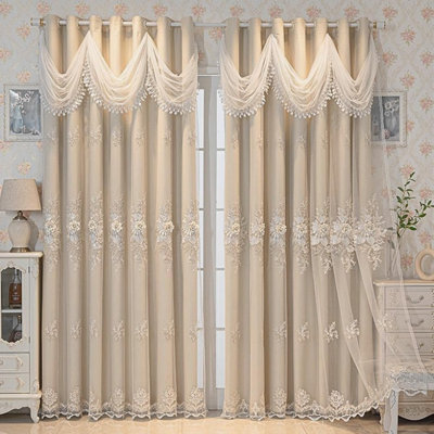 Room Darkening Curtain Panel Pair