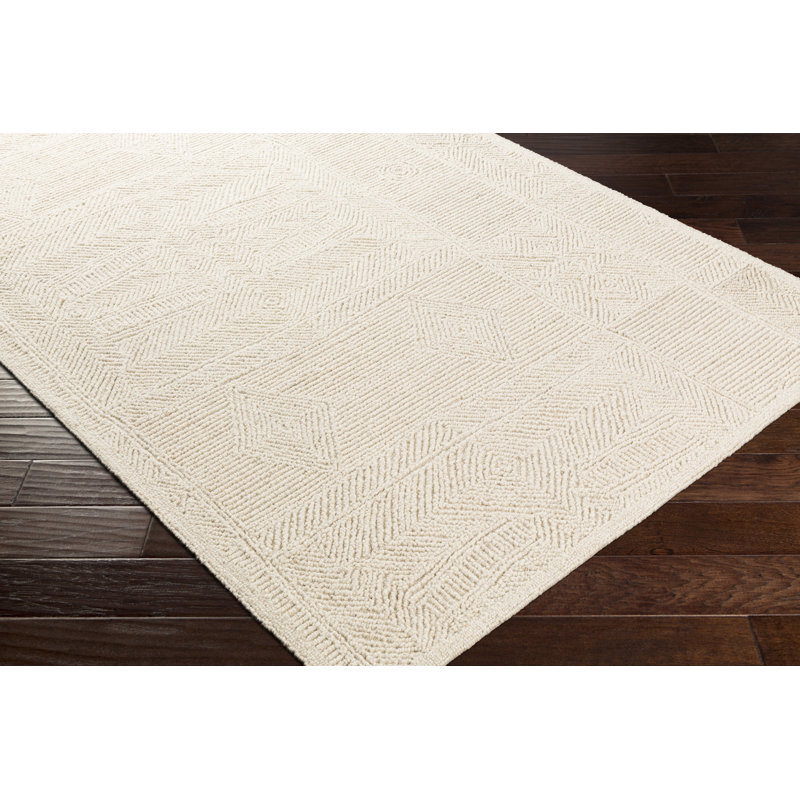 Kizzie Area Rug Cream, Rectangle 5' x 7'6"