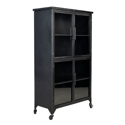 Ferre Solid Wood Accent Cabinet