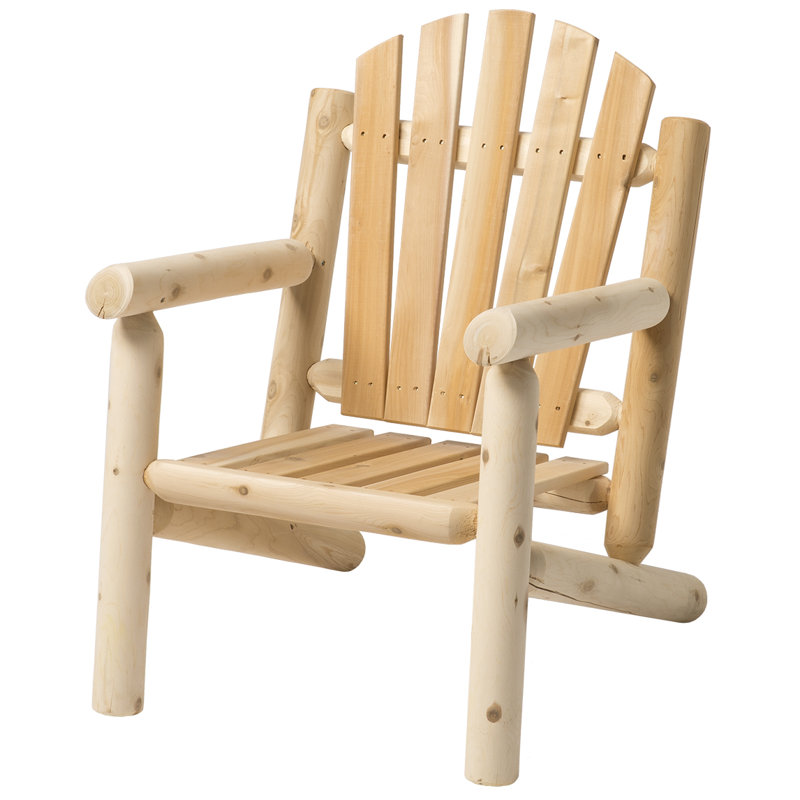 Chaise adirondack en bois massif Humnoke