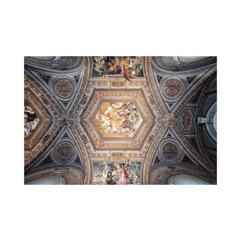 St Peter's Painting 1 Piece Wall Art on Canvas, 66.04 cm H x 45.72 cm W, No Frame