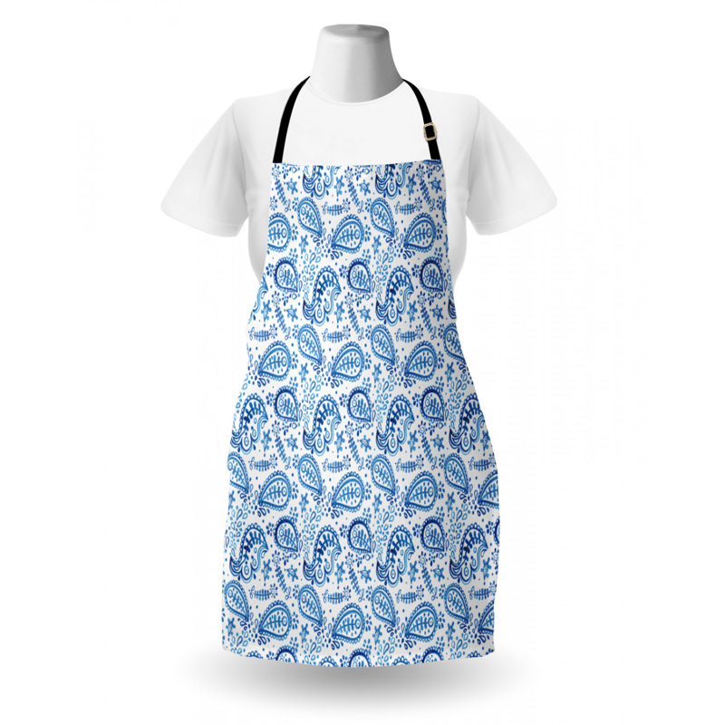 Tablier motif cachemire