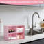 Tiroirs de rangement empilables en plastique transparent, petits bacs de rangement pour le maquillage, le meuble-lavabo, la salle de bain, l'armoire de cuisine et l'organisation à la maison