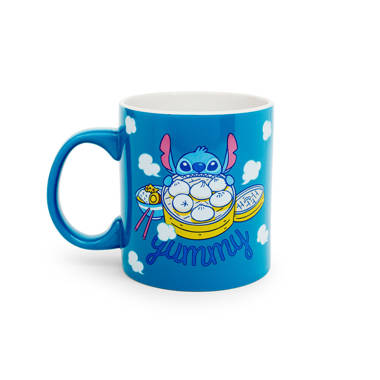 Silver Buffalo LI122534V Lilo and Stitch Space to Beach Heat Reveal Ceramic Mug, 20 oz