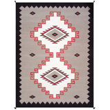 Canvello Reversible Wool Mocha Area Rug- 8'9'' X 12'