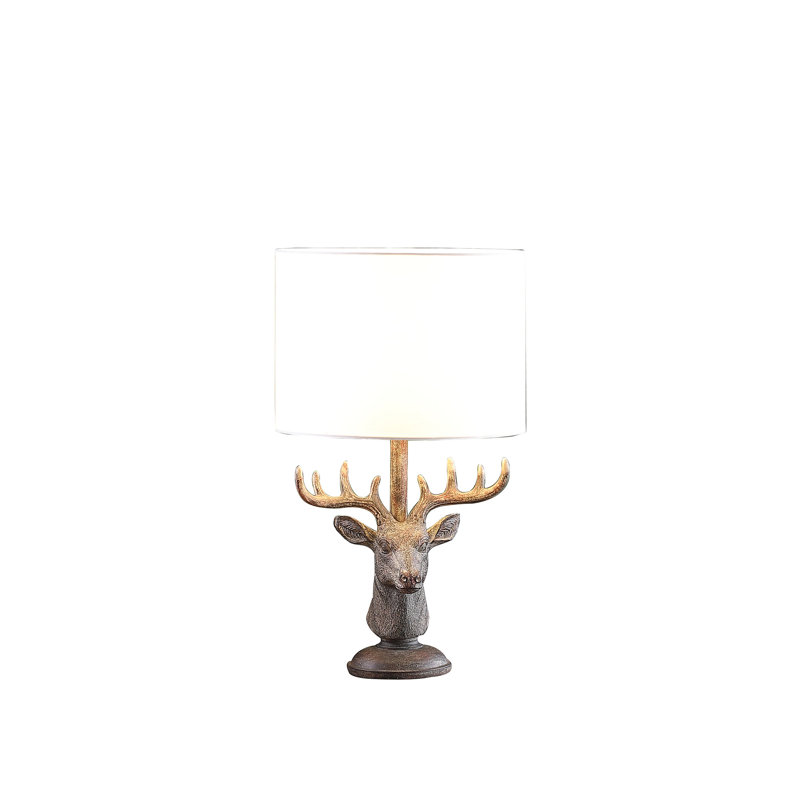 Lampe de table 18 po en cerf Elk Deer