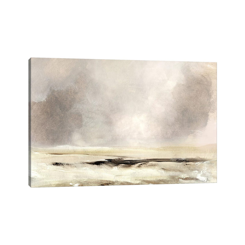 «Southwesterly» par Dan Hobday - Toile tendue avec châssis sur toile, H 18 po x l 26 po x P 1,5 po