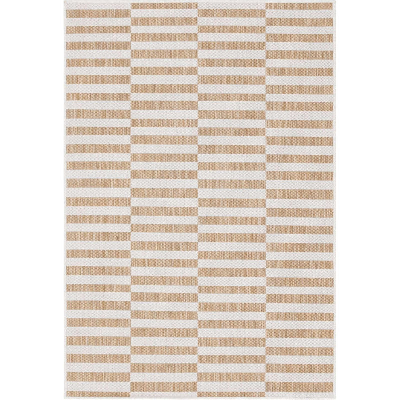 Outdoor Glimmer Area Rug Bear Color, Rectangle 4' x 6'
