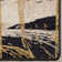 Tapis abstrait moderne noir Res Resid