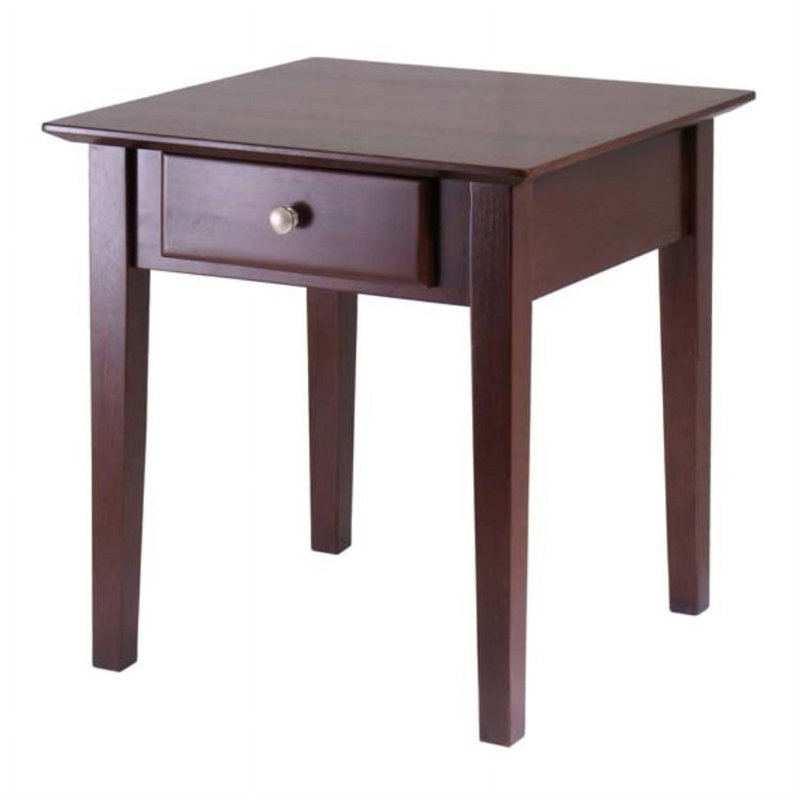 Rochester End Table with one Drawer, Shaker, Wood