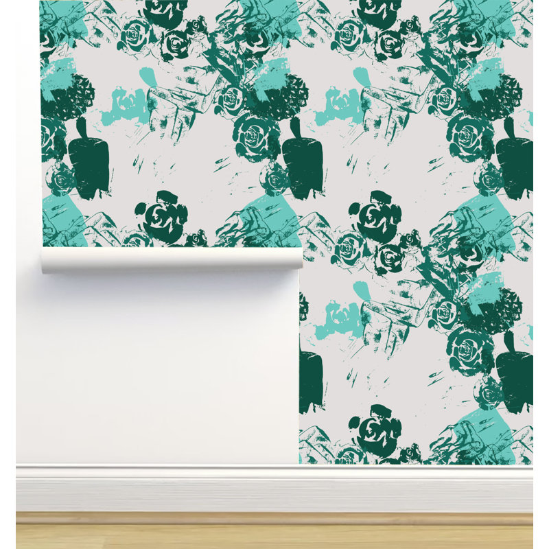 Rouleau de papier peint autocollant L 6 pi x l 24 po Ninola Designs