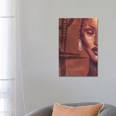 Samudah 1 Piece Wrapped Canvas Wall Art