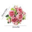 Magnifique bouquet de fleurs artificielles en soie artificielle-1302921566