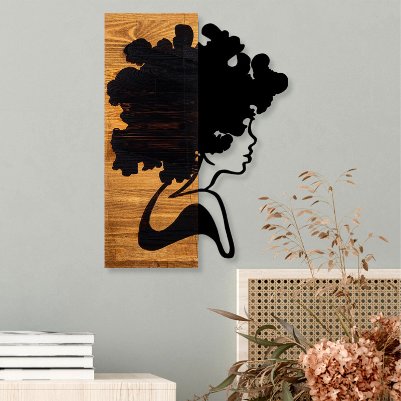 Décoration murale en bois